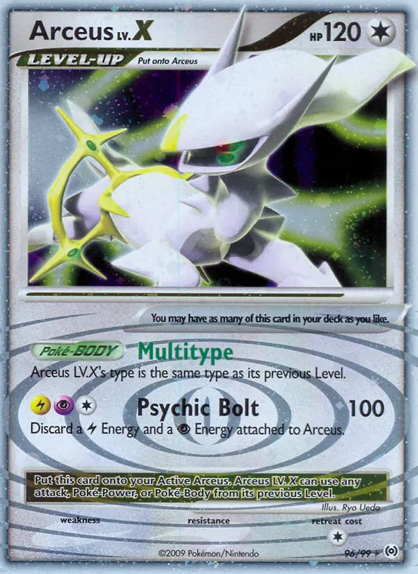Arceus LV.X (Arceus) - Pokémon in TCG Land México