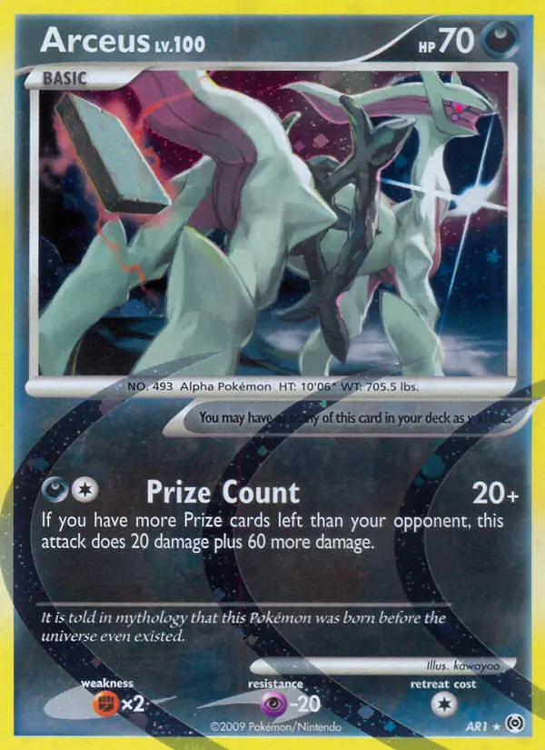 Arceus (Arceus) - Pokémon in TCG Land México