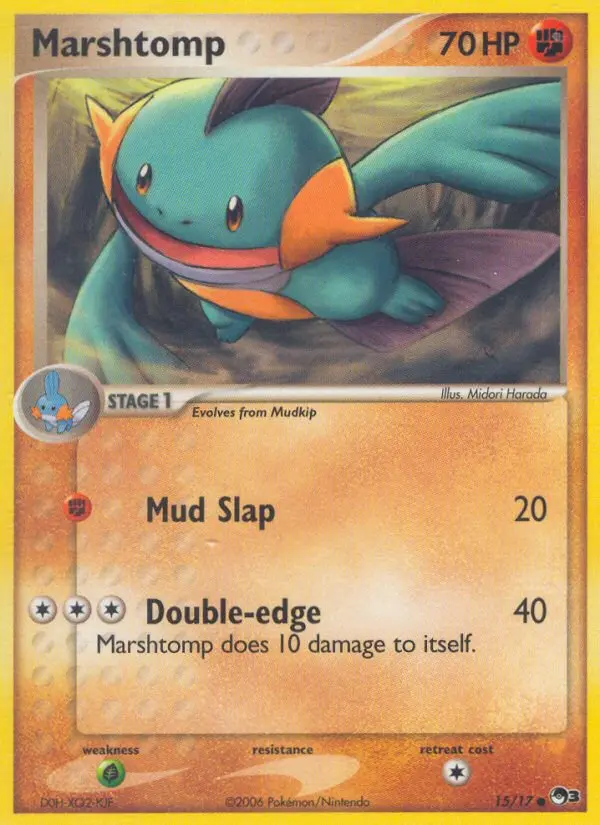 Marshtomp (POP Series 3) - Pokémon in TCG Land México