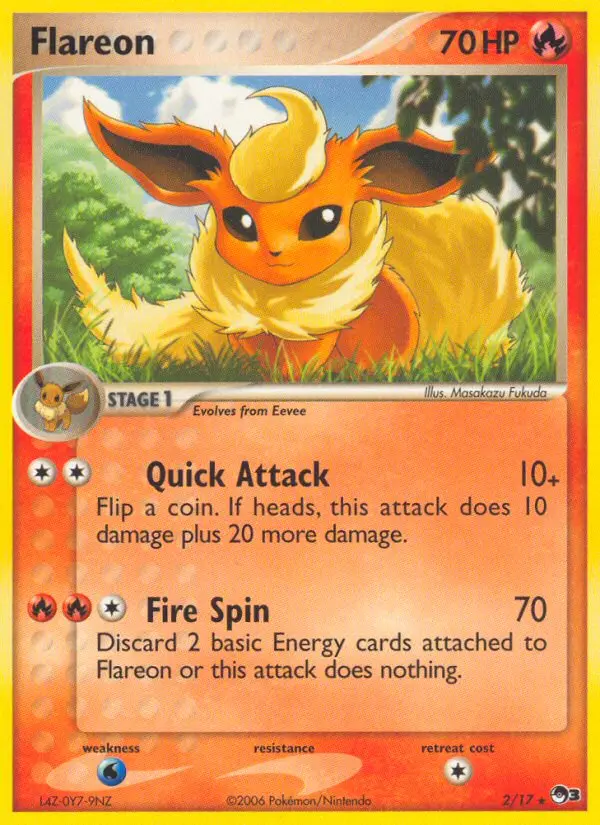 Flareon (POP Series 3) - Pokémon in TCG Land México