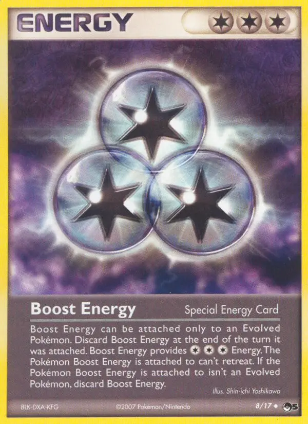 Boost Energy (POP Series 5) - Pokémon in TCG Land