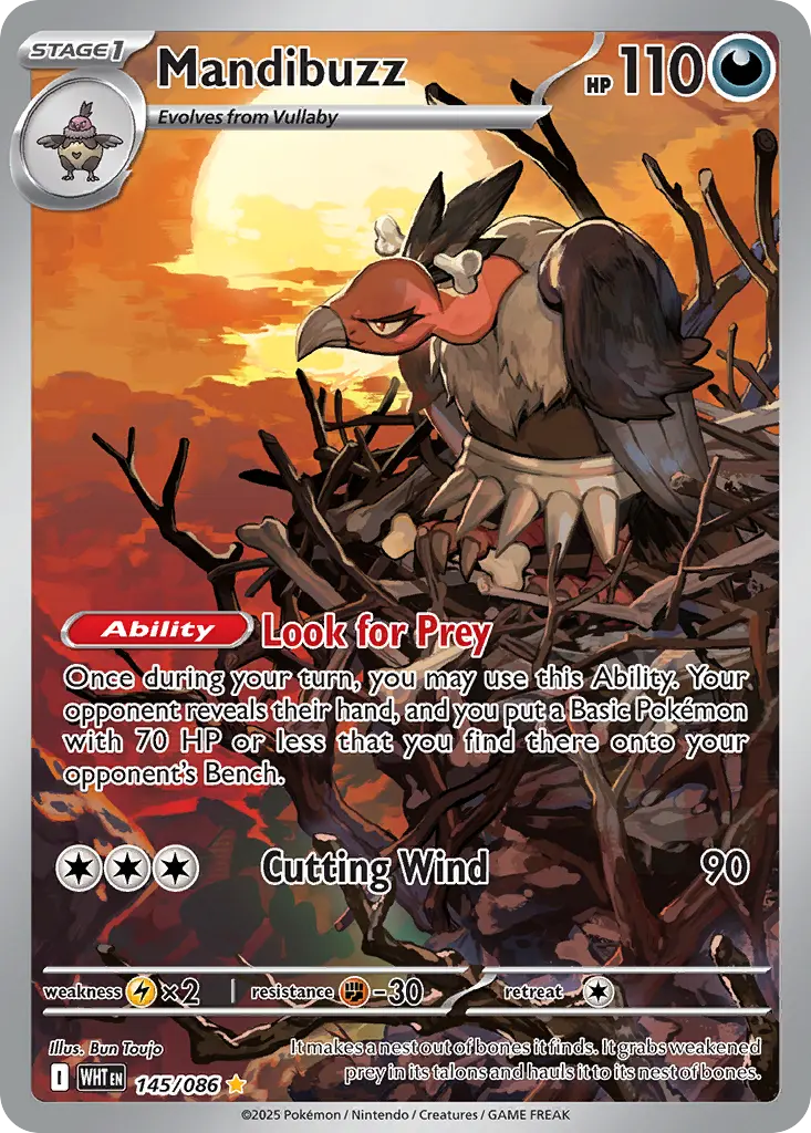 Mandibuzz (White Flare) - Pokémon in TCG Land México