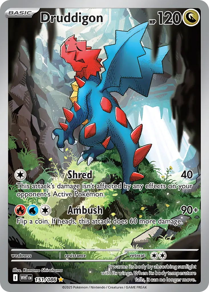 Druddigon (White Flare) - Pokémon in TCG Land México