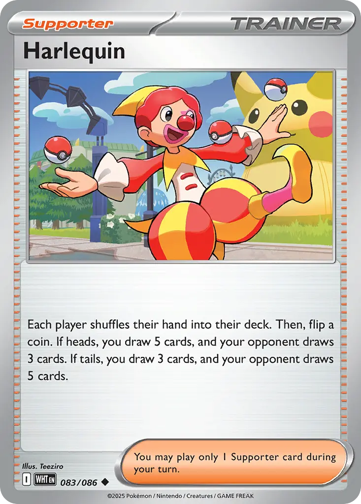 Harlequin (White Flare) - Pokémon in TCG Land México