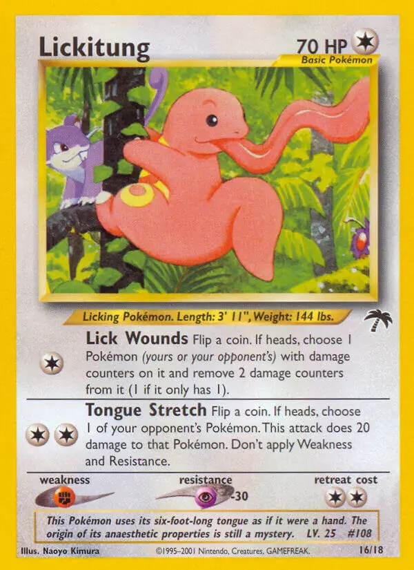 Lickitung (Southern Islands) - Pokémon in TCG Land México
