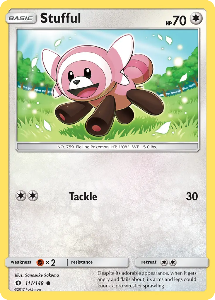 Stufful (Sun & Moon) - Pokémon in TCG Land México