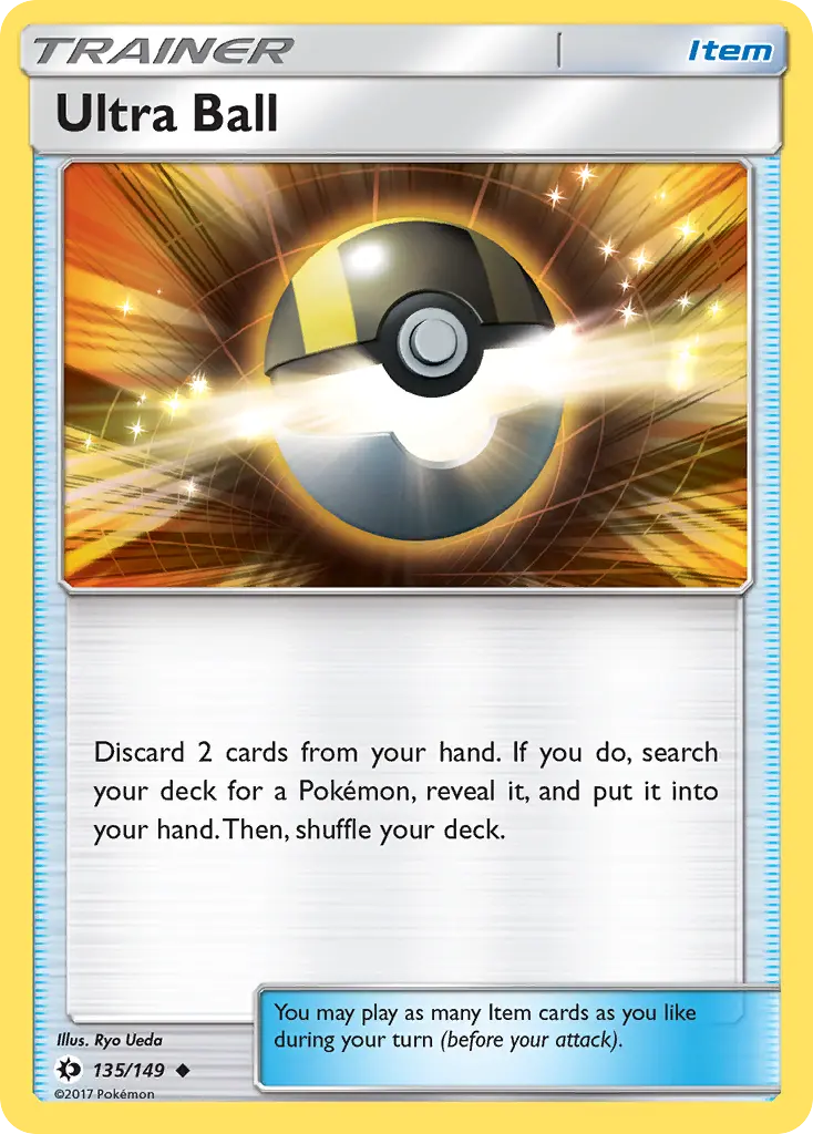 Ultra Ball (Sun & Moon) - Pokémon in TCG Land México