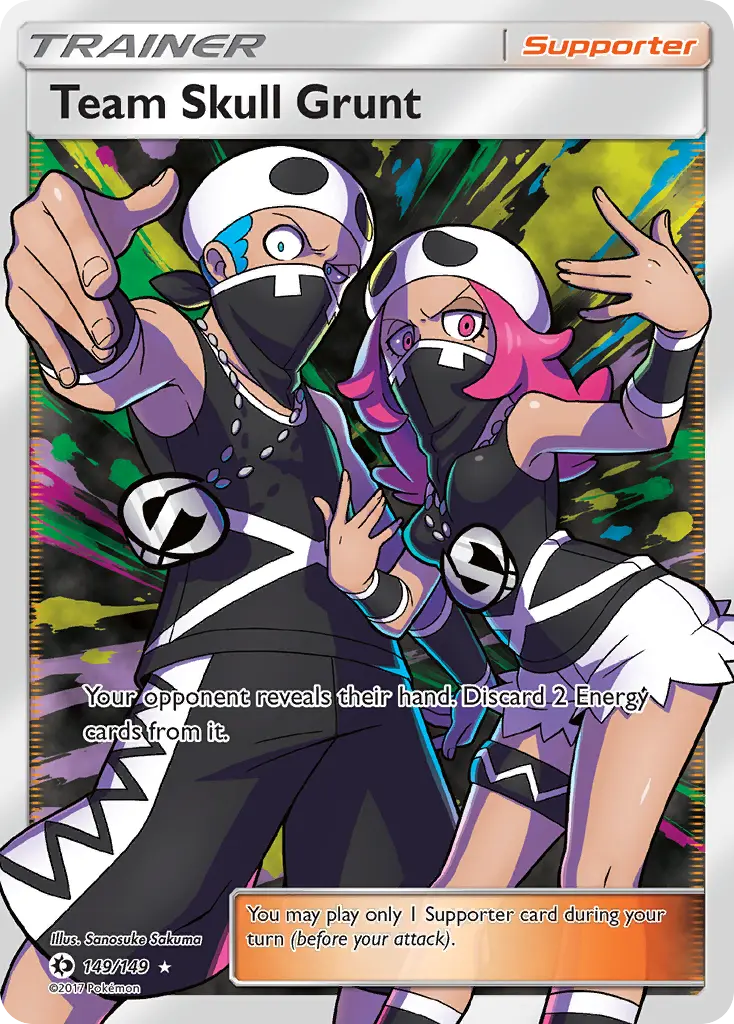 Team Skull Grunt (Sun & Moon) - Pokémon in TCG Land México
