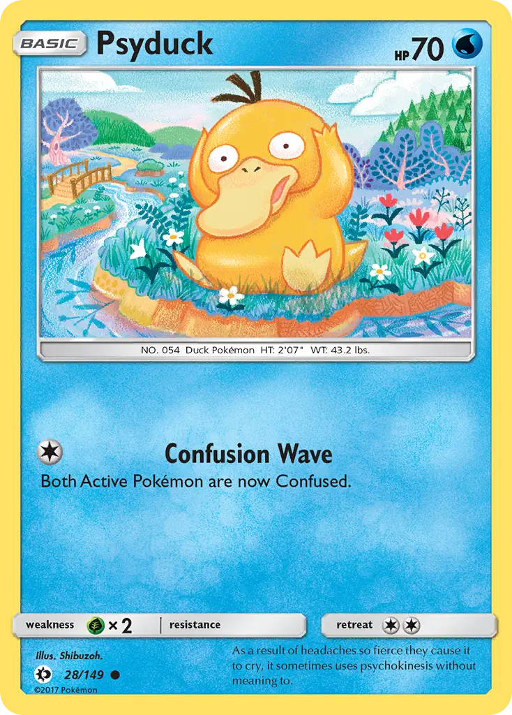 Psyduck (Sun & Moon) - Pokémon in TCG Land México