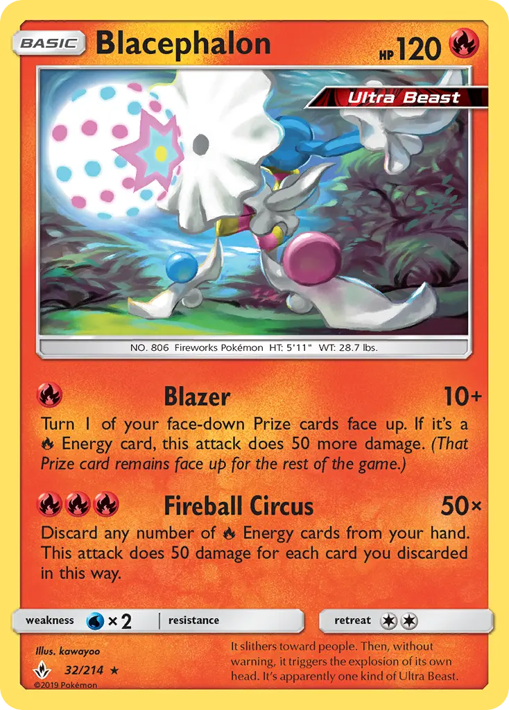 Blacephalon (Unbroken Bonds) - Pokémon in TCG Land México