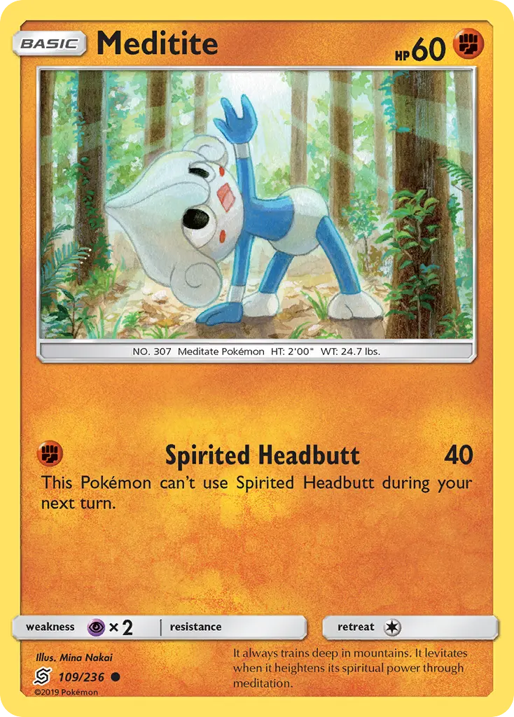 Meditite (Unified Minds) - Pokémon in TCG Land
