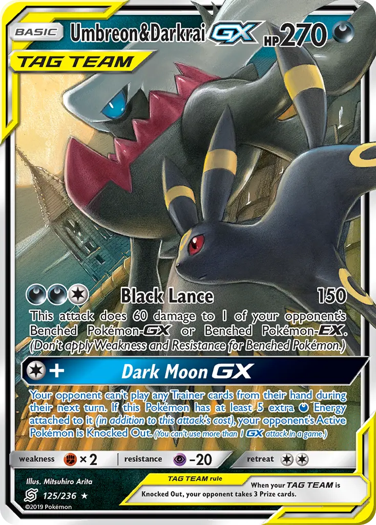 Umbreon & Darkrai-GX (Unified Minds) - Pokémon in TCG Land México