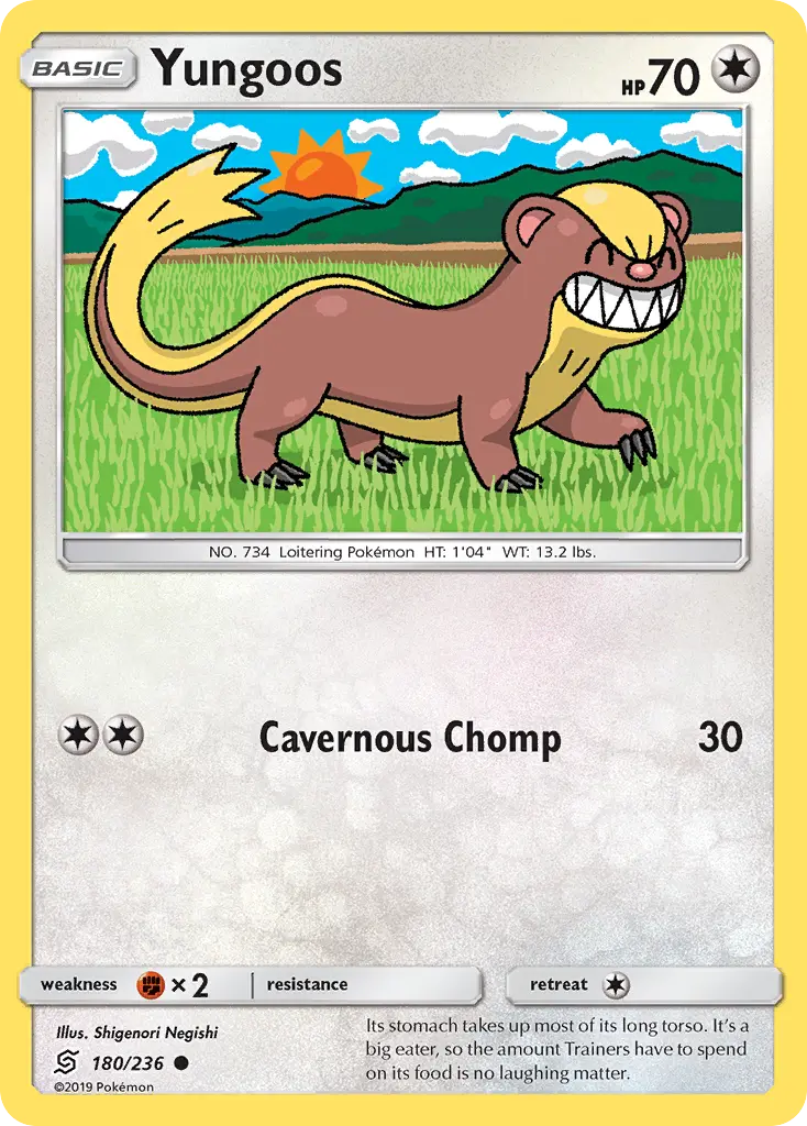 Yungoos (Unified Minds) - Pokémon in TCG Land México