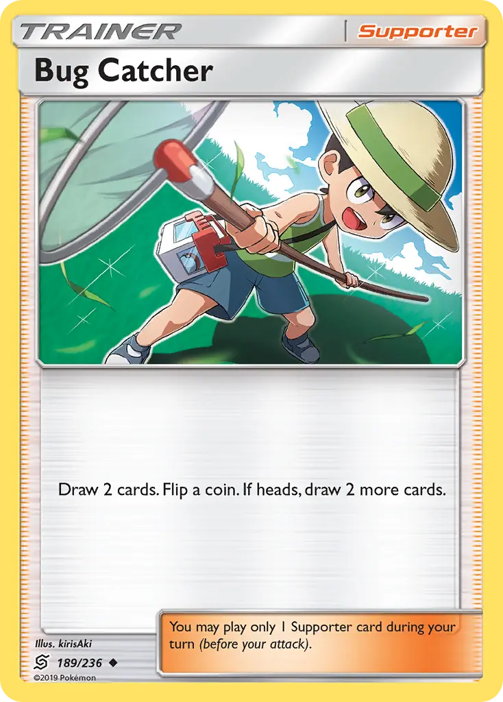 Bug Catcher (Unified Minds) - Pokémon in TCG Land