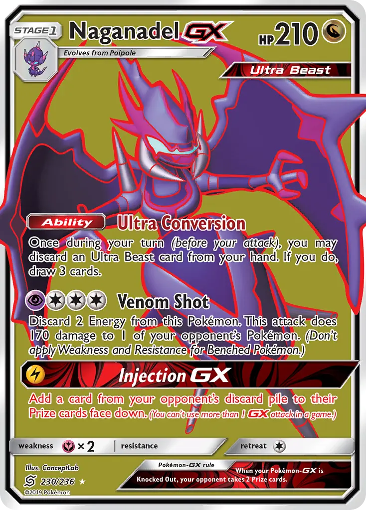 Naganadel-GX (Unified Minds) - Pokémon in TCG Land