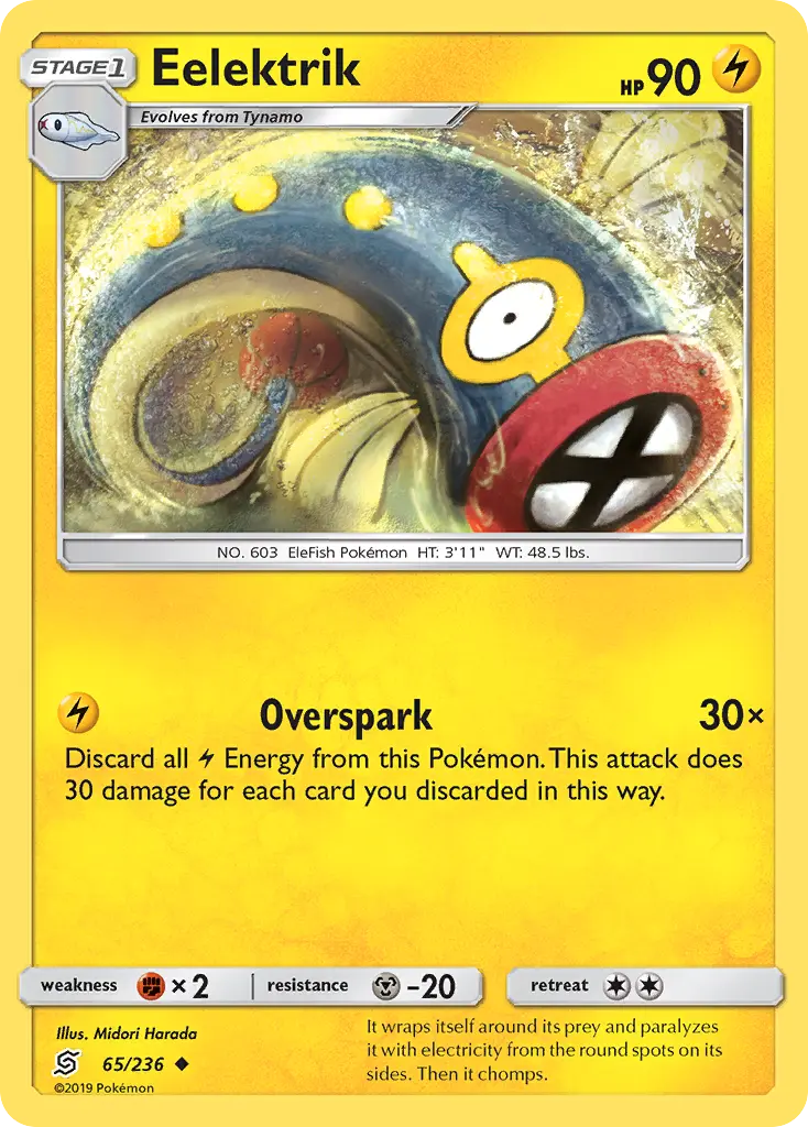 Eelektrik (Unified Minds) - Pokémon in TCG Land México
