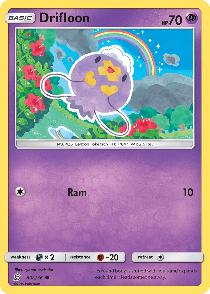 Drifloon (Unified Minds) - Pokémon in TCG Land