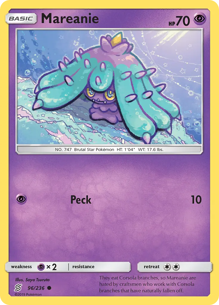 Mareanie (Unified Minds) - Pokémon in TCG Land México