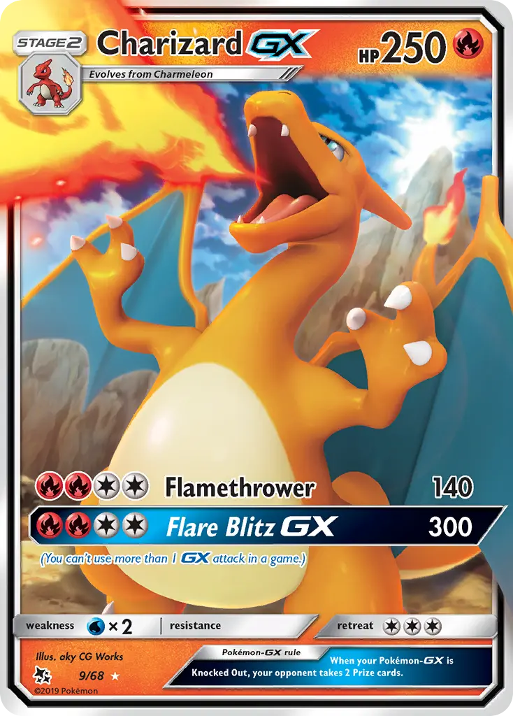 Charizard-GX (Hidden Fates) - Pokémon in TCG Land México