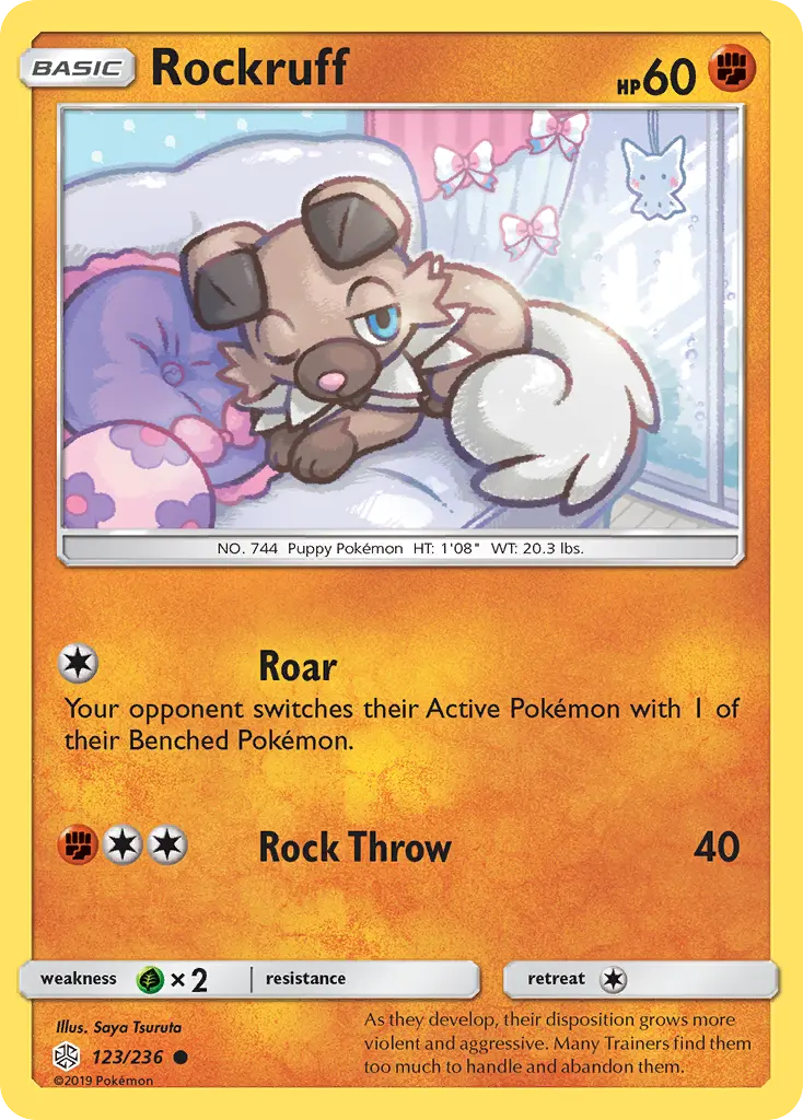 Rockruff (Cosmic Eclipse) - Pokémon in TCG Land México