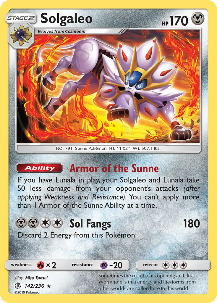 Solgaleo (Cosmic Eclipse) - Pokémon in TCG Land México