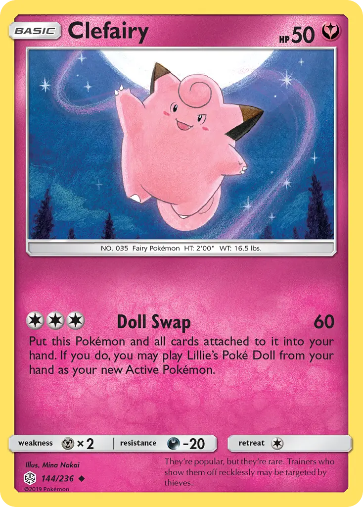 Clefairy (Cosmic Eclipse) - Pokémon in TCG Land México
