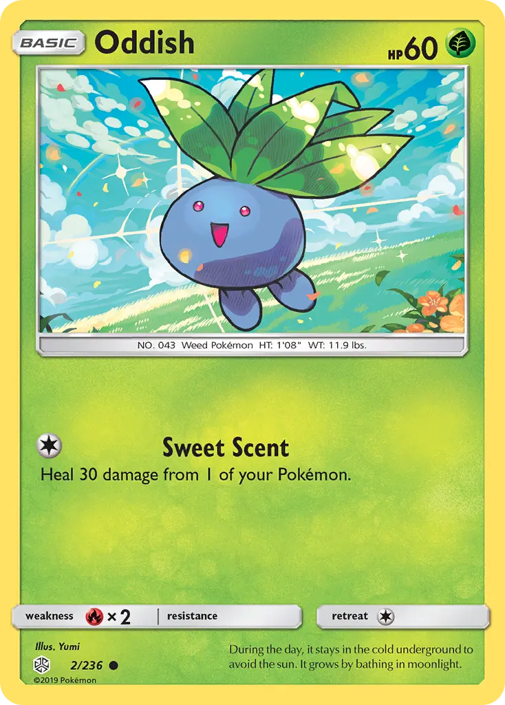 Oddish (Cosmic Eclipse) - Pokémon in TCG Land México