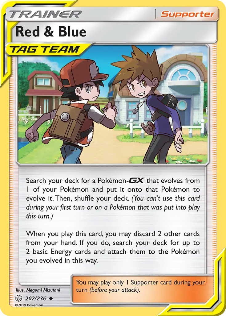 Red & Blue (Cosmic Eclipse) - Pokémon in TCG Land