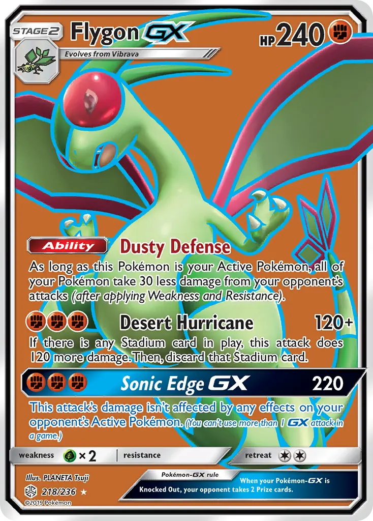 Flygon-GX (Cosmic Eclipse) - Pokémon in TCG Land México