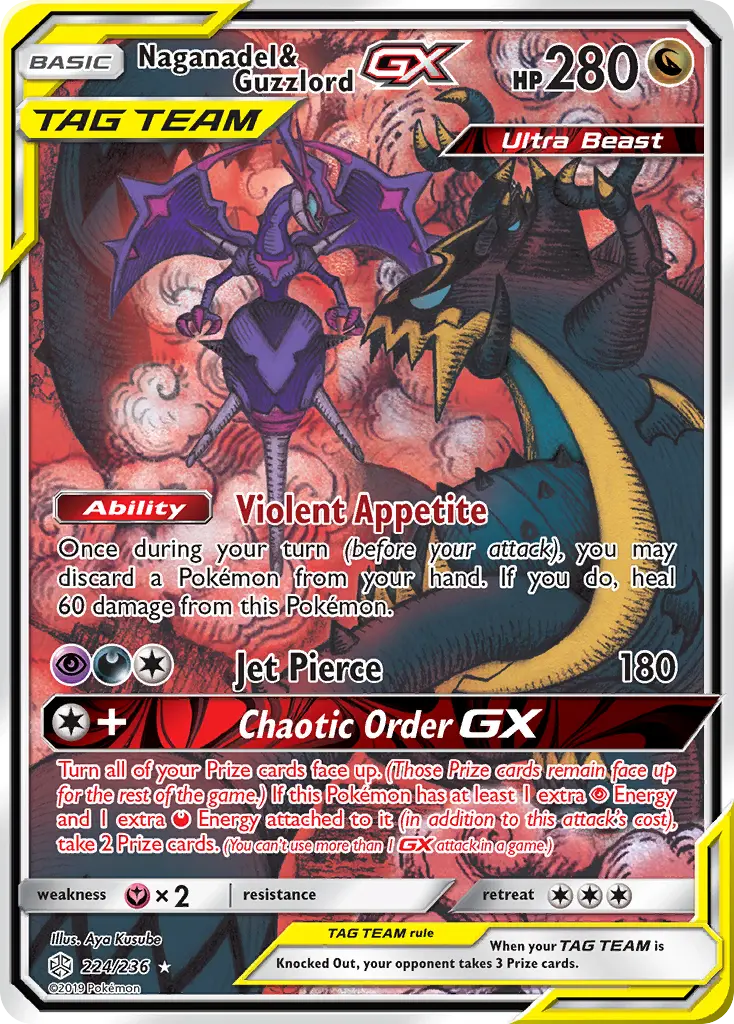 Naganadel & Guzzlord-GX (Cosmic Eclipse) - Pokémon in TCG Land México