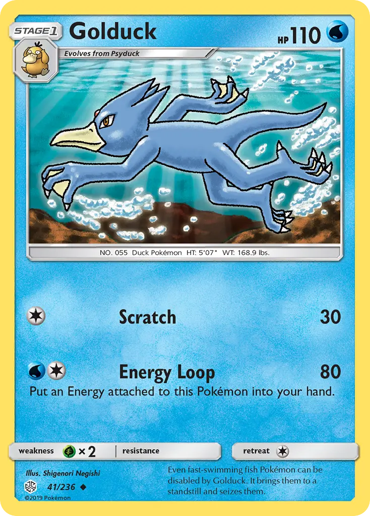 Golduck (Cosmic Eclipse) - Pokémon in TCG Land México