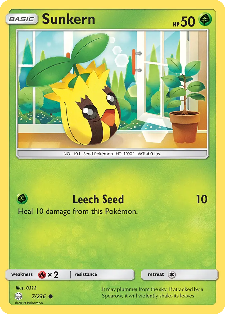 Sunkern (Cosmic Eclipse) - Pokémon in TCG Land
