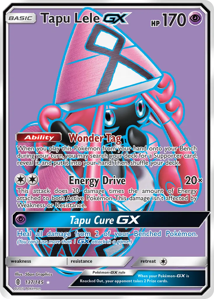 Tapu Lele-GX (Guardians Rising) - Pokémon in TCG Land