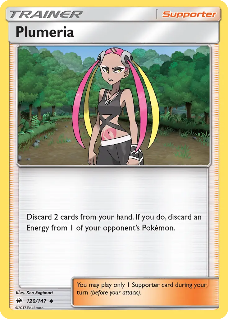 Plumeria (Burning Shadows) - Pokémon in TCG Land