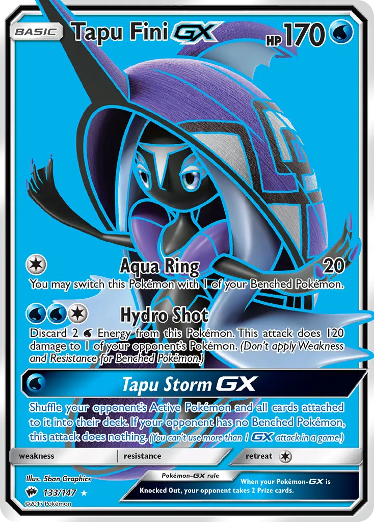 Tapu Fini-GX (Burning Shadows) - Pokémon in TCG Land México