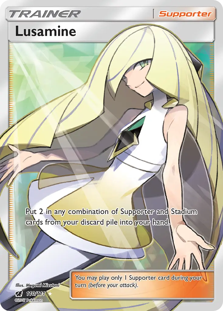 Lusamine (Crimson Invasion) - Pokémon in TCG Land México