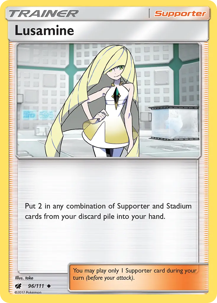 Lusamine (Crimson Invasion) - Pokémon in TCG Land México