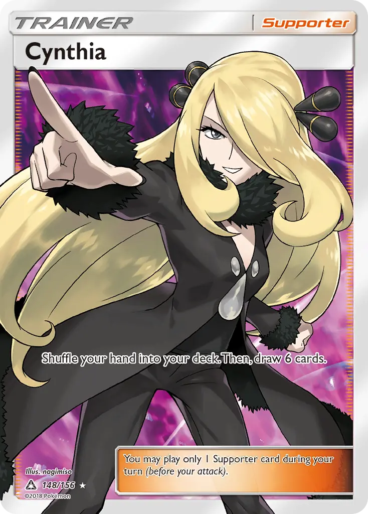 Cynthia (Ultra Prism) - Pokémon in TCG Land México