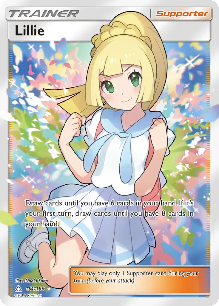 Lillie (Ultra Prism) - Pokémon in TCG Land México