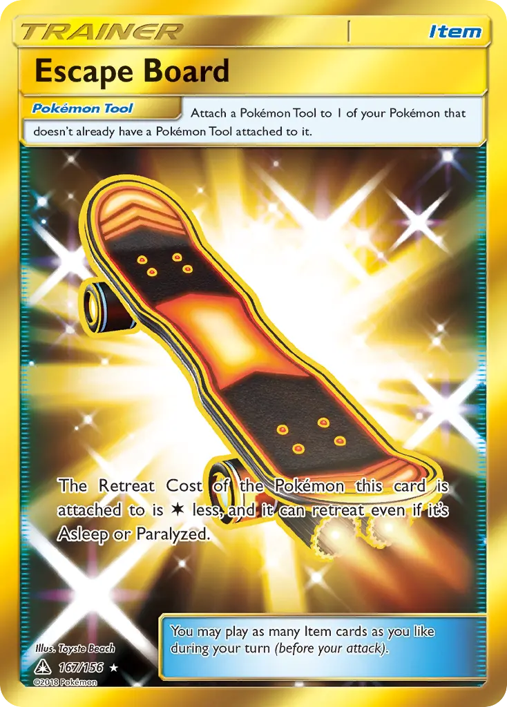 Escape Board (Ultra Prism) - Pokémon in TCG Land México