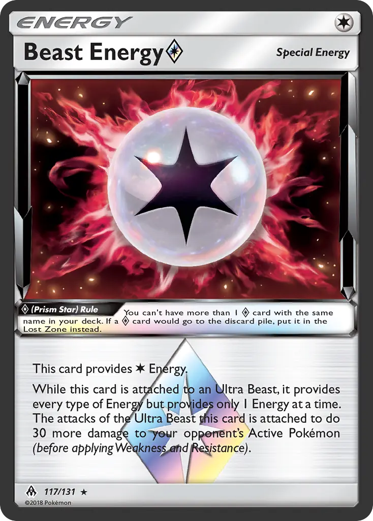 Beast Energy ◇ (Forbidden Light) - Pokémon in TCG Land México