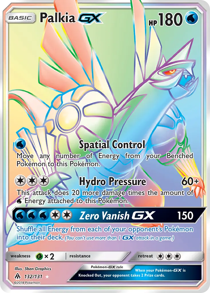 Palkia-GX (Forbidden Light) - Pokémon in TCG Land México