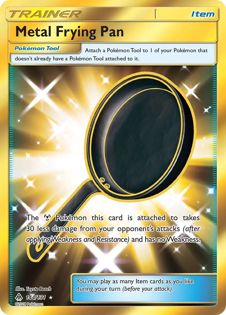 Metal Frying Pan (Forbidden Light) - Pokémon in TCG Land