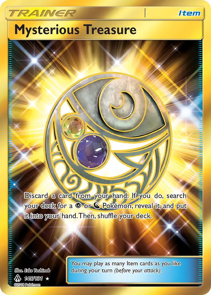 Mysterious Treasure (Forbidden Light) - Pokémon in TCG Land