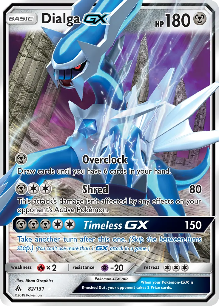 Dialga-GX (Forbidden Light) - Pokémon in TCG Land México