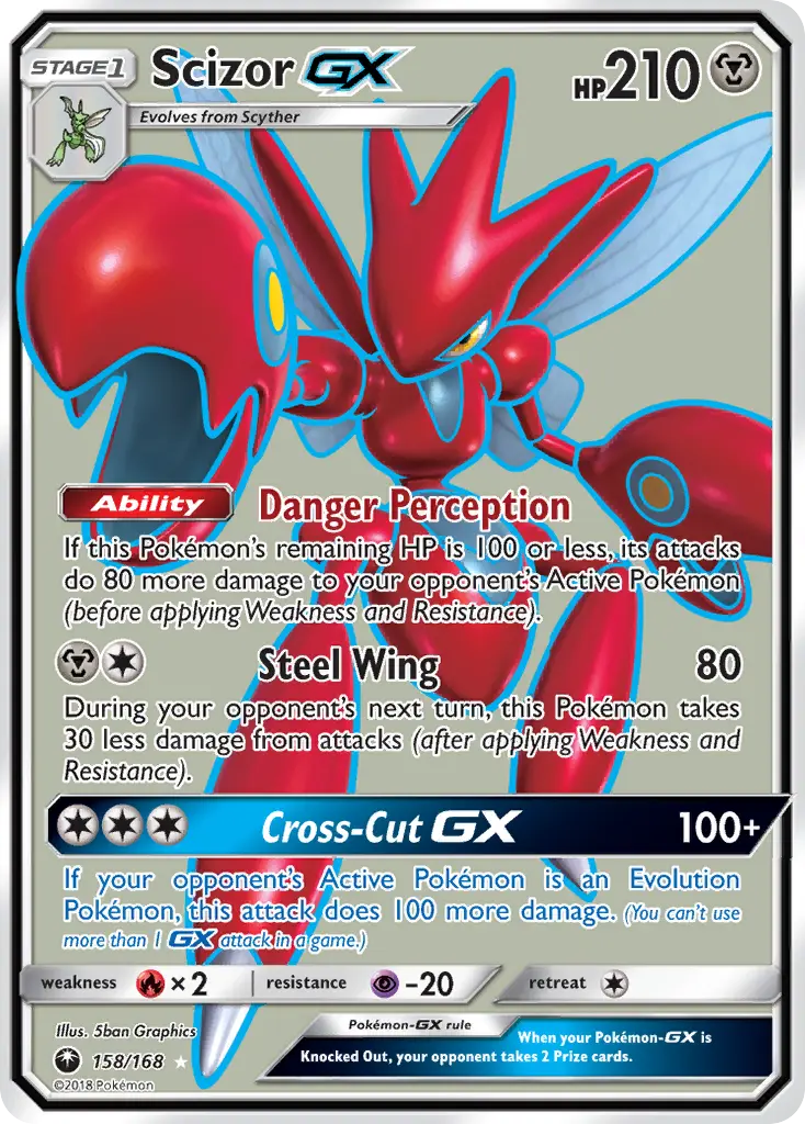 Scizor-GX (Celestial Storm) - Pokémon in TCG Land