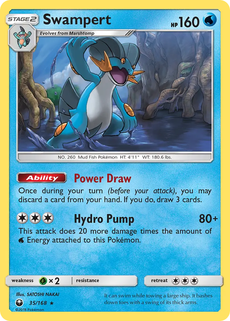 Swampert (Celestial Storm) - Pokémon in TCG Land México