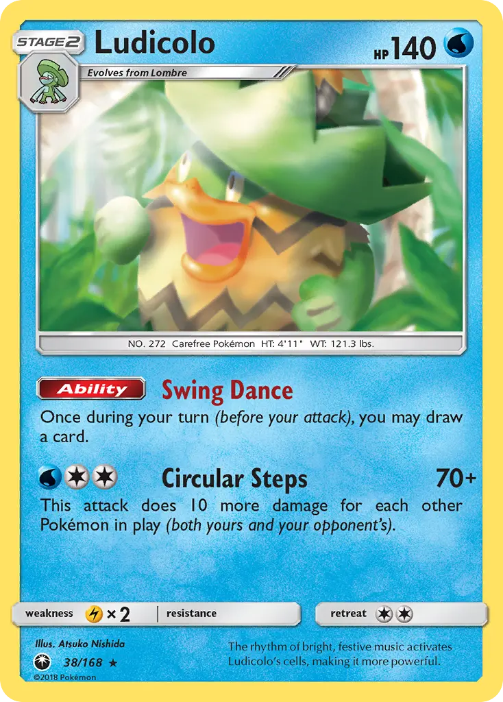 Ludicolo (Celestial Storm) - Pokémon in TCG Land México