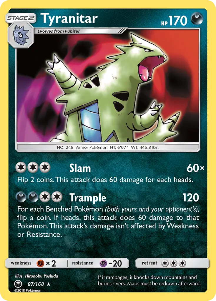 Tyranitar PKM (Celestial Storm) Pokémon - TCG Land