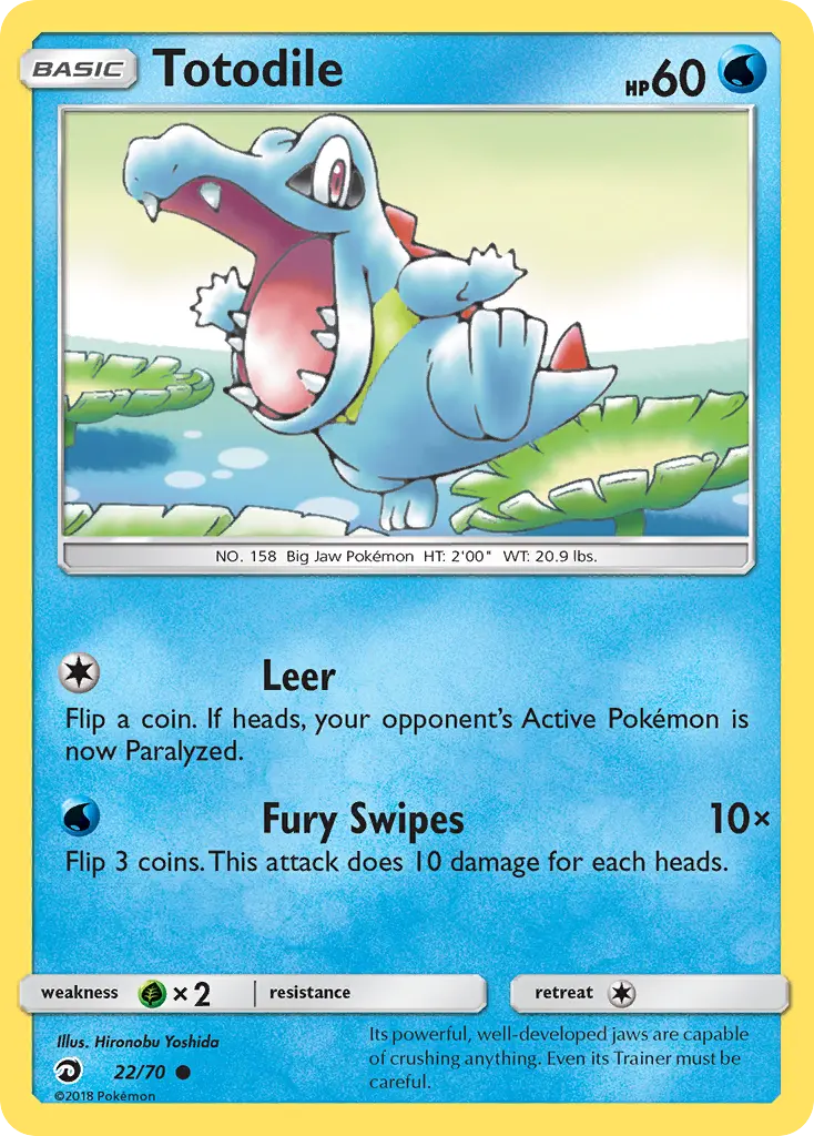 Totodile (Dragon Majesty) - Pokémon in TCG Land